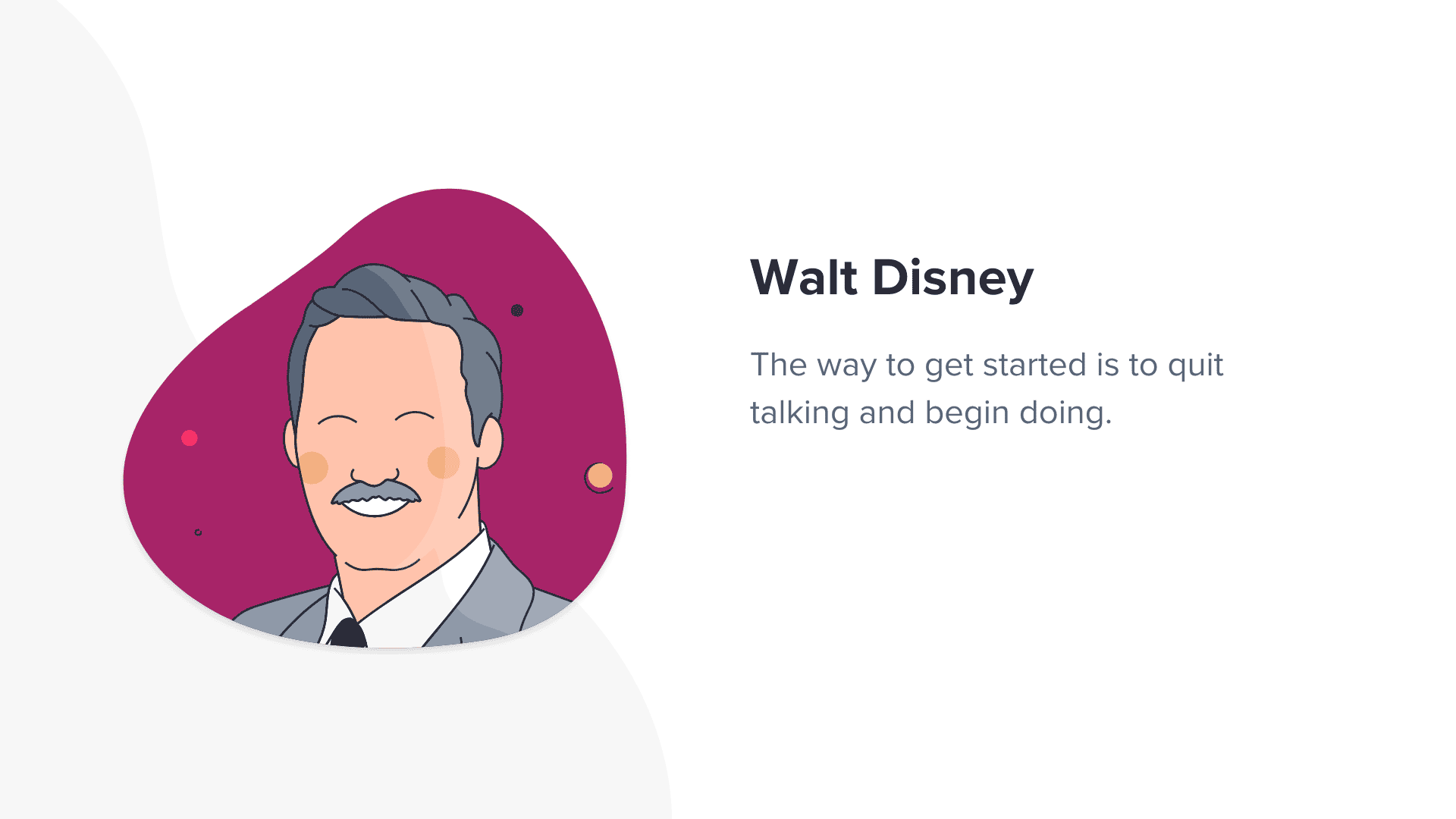 Walt Disney successful entrepreneur quote