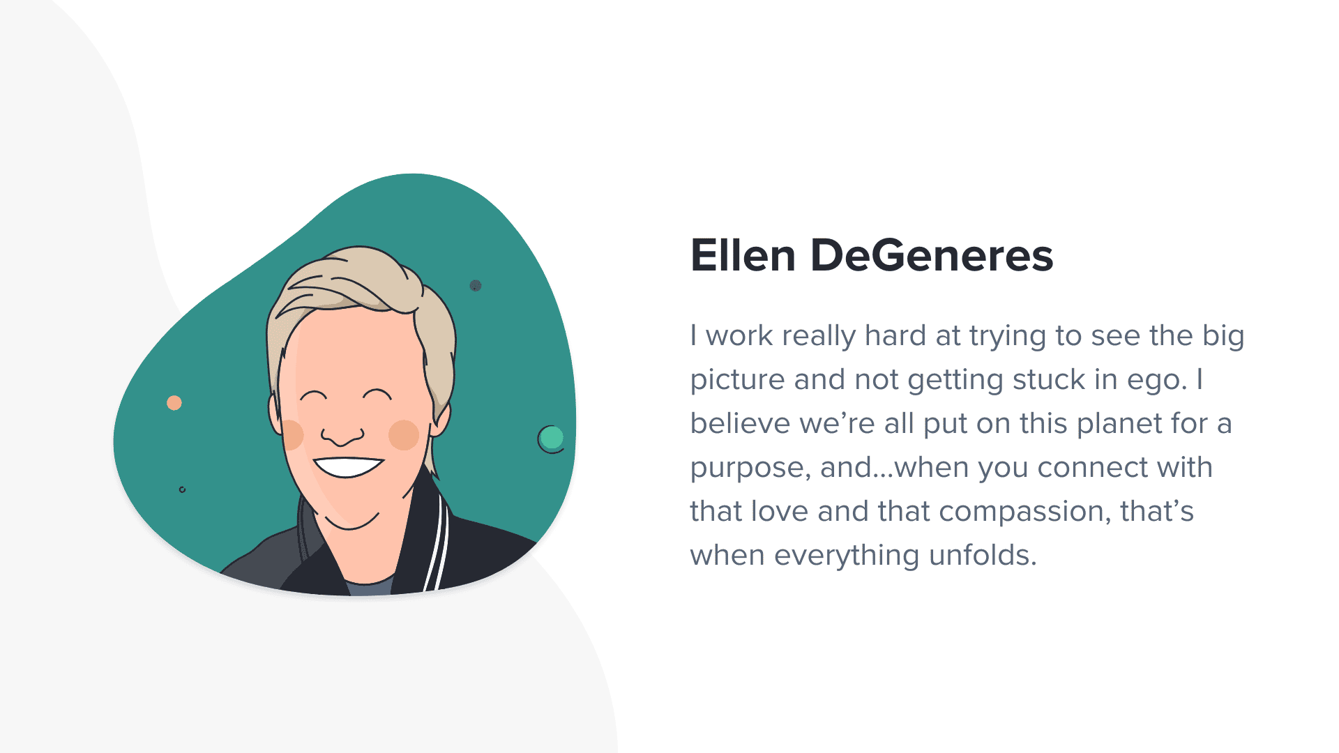 Ellen Degeneres successful entrepreneur quote