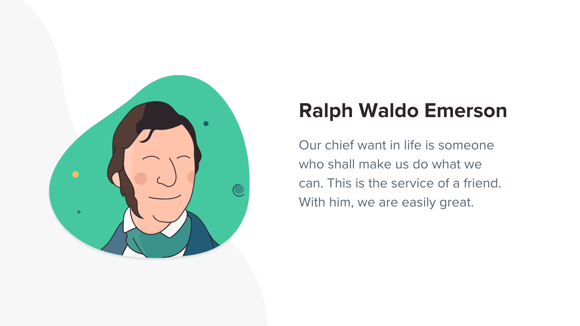 Ralph Waldo Emerson successful entrepreneur quote