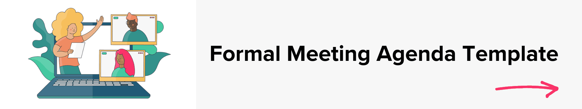 a formal meeting agenda template